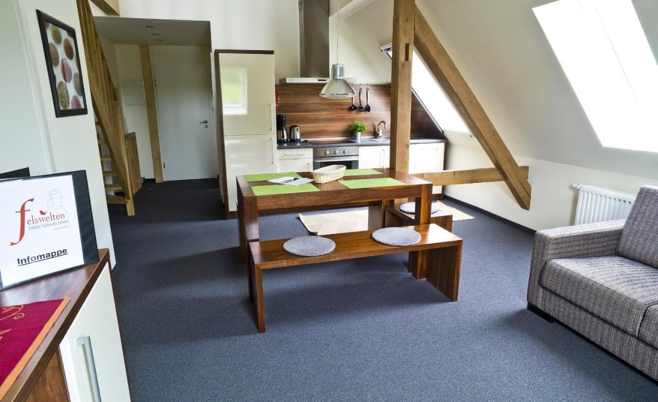 Apartment Felswelten Rosenthal-Bielatal Bagian luar foto